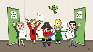 Illustration Wirtschaftskammer Steiermark Fortbildung